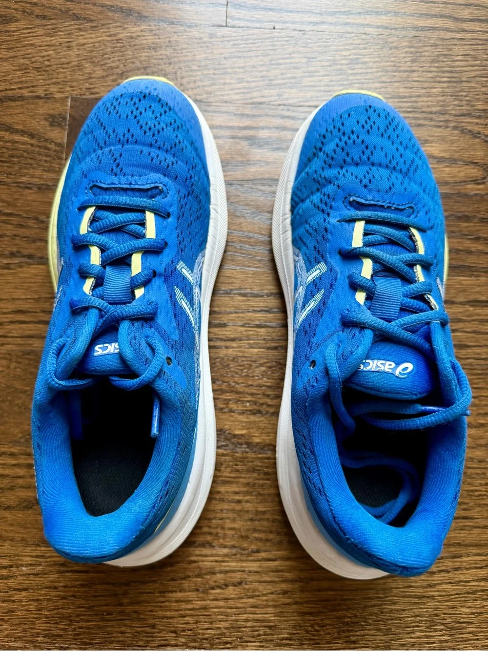 ASICS GT-1000 13 GS Grade School Running Shoes Blue Youth Size 5.5 EU 38